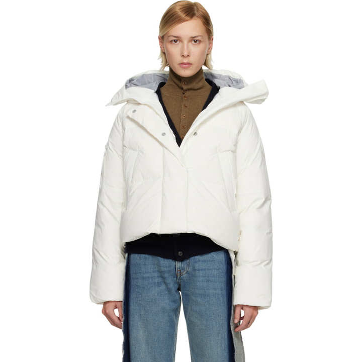 Photo: Canada Goose White Chilliwack Down Jacket