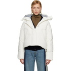 Canada Goose White Chilliwack Down Jacket