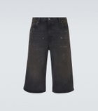 Our Legacy Capri Cut distressed shorts