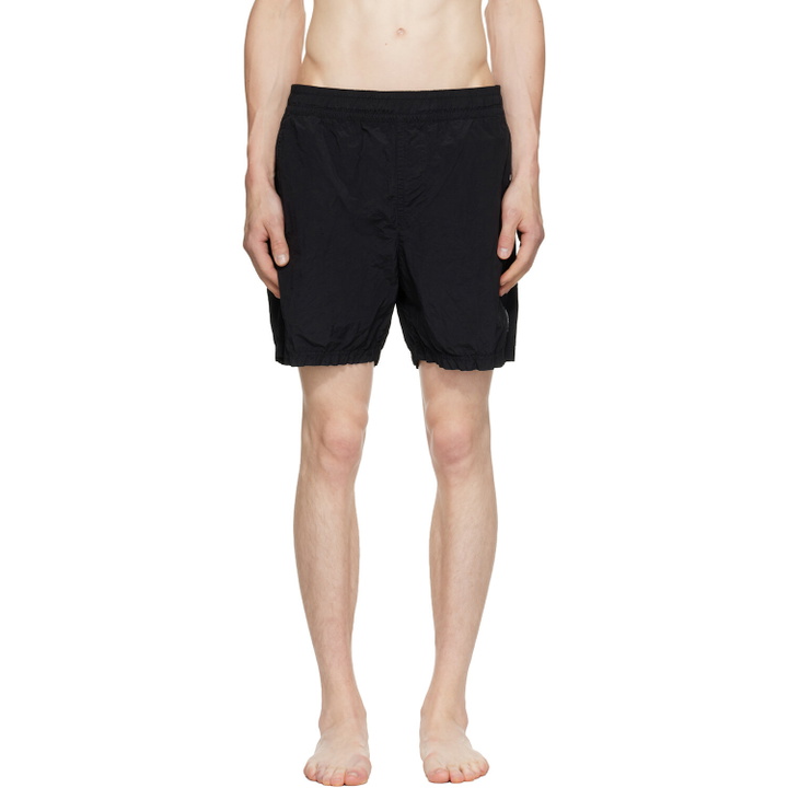 Photo: Stone Island Black B100004 Nylon Metal Econyl Swim Shorts