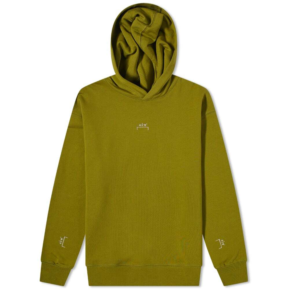 A-COLD-WALL* Men's Essential Popover Hoody in Moss Green A-Cold-Wall*