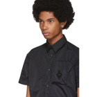 A-Cold-Wall* Black Nylon Chest Pocket Shirt