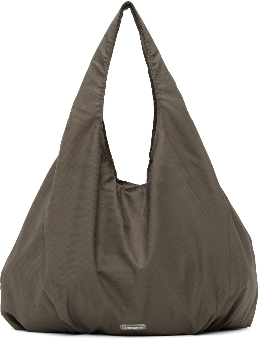 トートバッグ +AMOMENTO+ RIPSTOP SHIRRING BAGBROWN AM23SSW01BGBR AMOMENTO Ripstop Shirring Bag | Bag | OEUVR – OEUVR