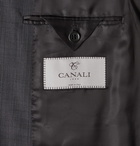 Canali - Slim-Fit Nailhead Wool Suit Jacket - Gray