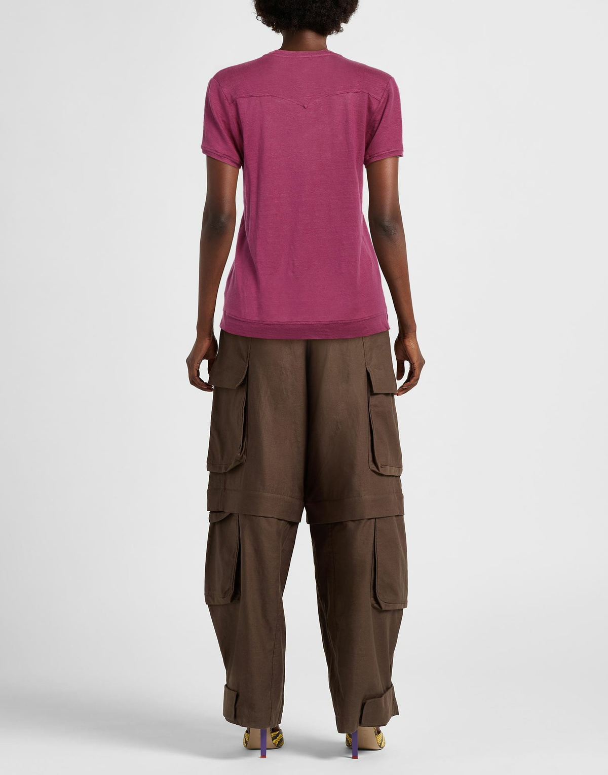 Massimo Alba Womens T-shirt Mauve