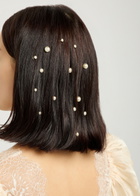 Jennifer Behr Paige Faux Pearl-embellished Hair Magnets - set of Fifteen - One Size