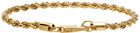 Laura Lombardi Gold Rope Chain Bracelet