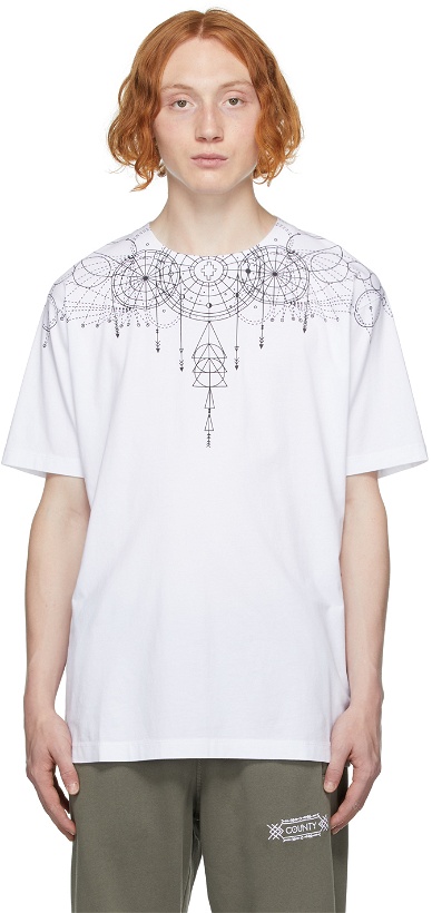 Photo: Marcelo Burlon County of Milan White Astral Wings T-Shirt