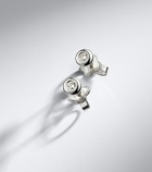 David Yurman Sterling silver earrings with diamonds