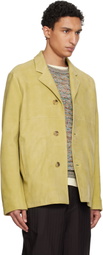 Paul Smith Tan Nubuck Leather Jacket