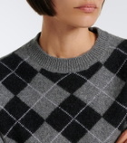 Arch4 Karlie argyle cashmere sweater