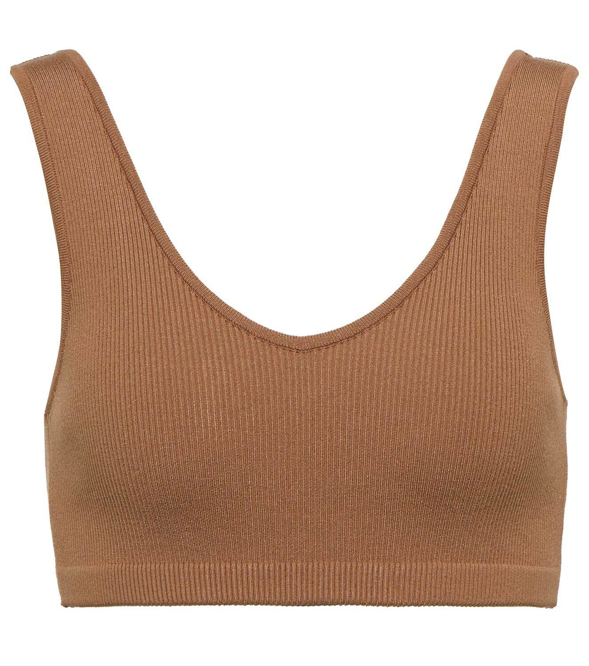 Zeynep Arçay Ribbed-knit crop top