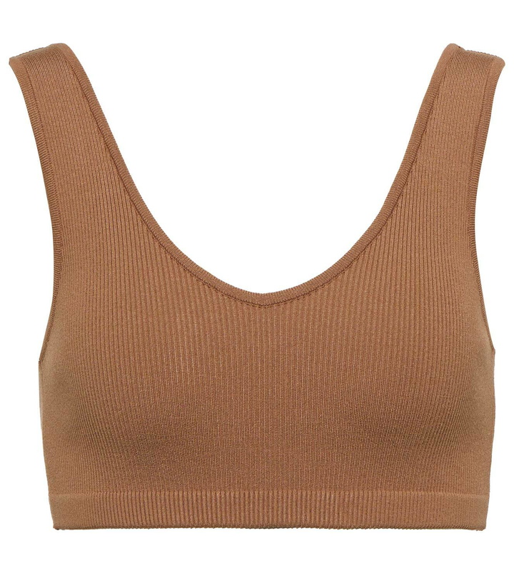 Photo: Zeynep Arçay Ribbed-knit crop top
