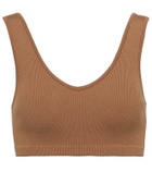 Zeynep Arçay Ribbed-knit crop top
