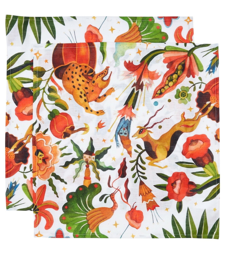 Photo: La DoubleJ Jungle Book Large set of 2 napkins