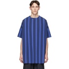 House of the Very Islands Blue Woven T-Shirt