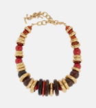 Saint Laurent Loulou beaded choker