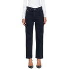Diesel Black Regular High Waist 1981 D-Went Jeans