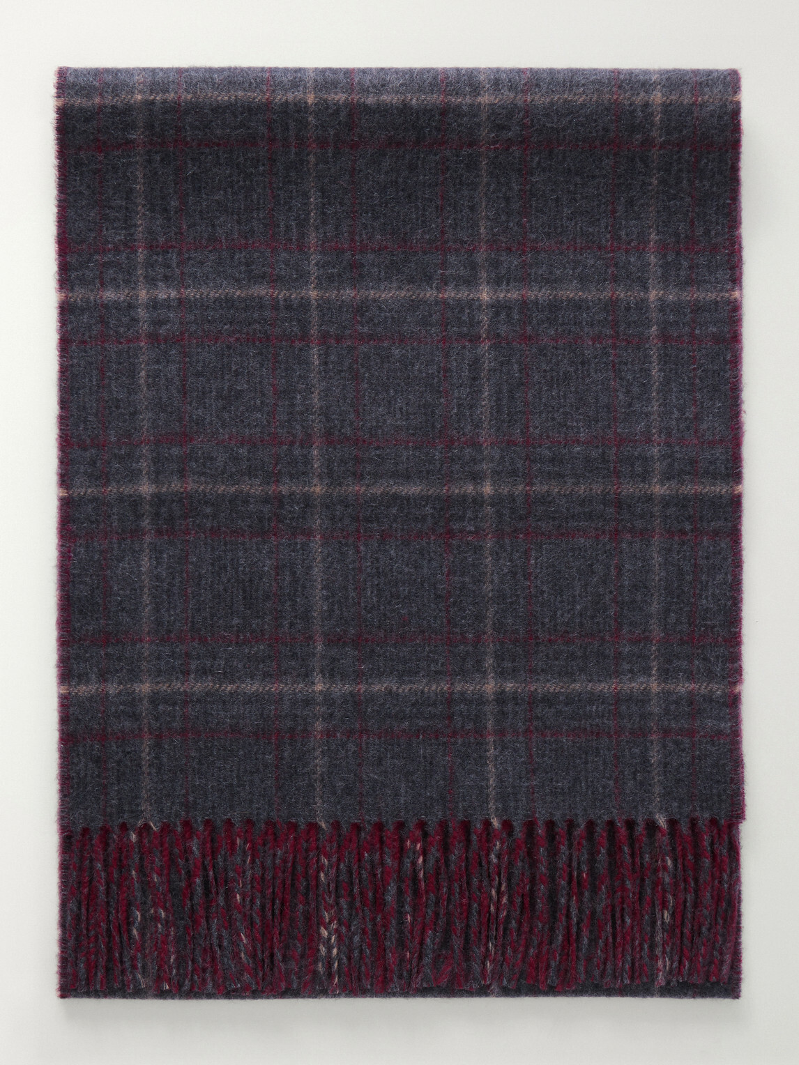 Johnstons of Elgin - Urquhart Checked Cashmere Scarf