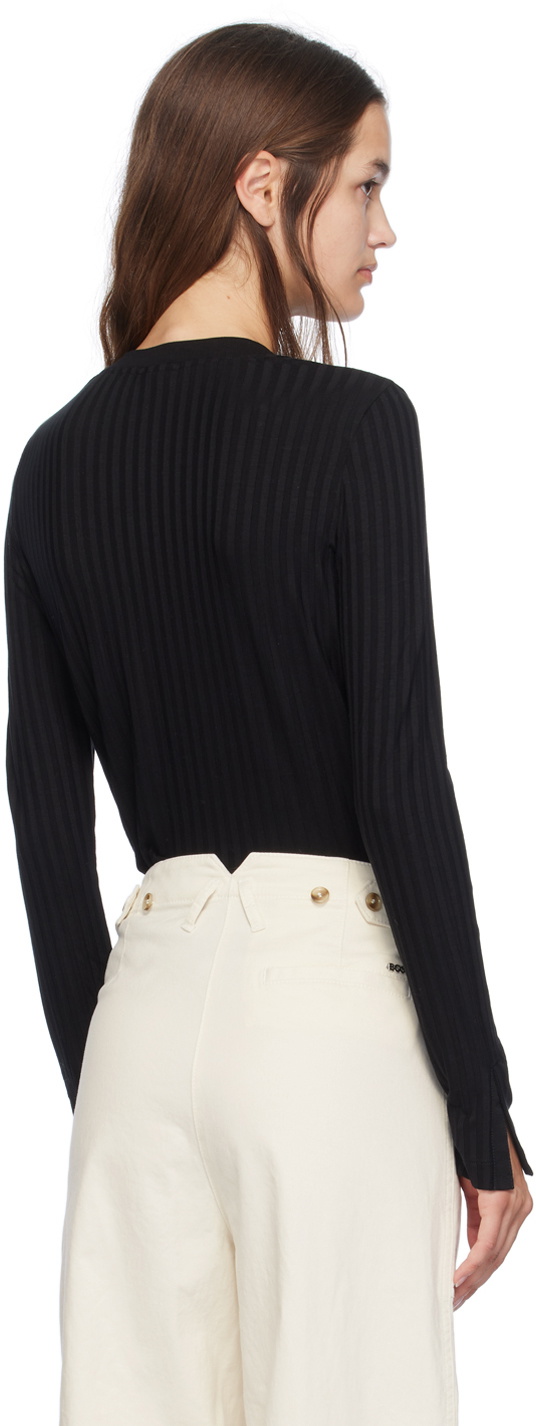 BOSS Black Crewneck Cardigan