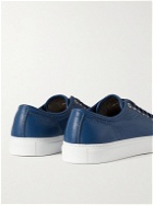 Brioni - Full-Grain Leather Sneakers - Blue