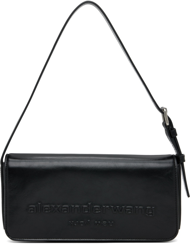 Photo: Alexander Wang Black Punch Flap Shoulder Bag