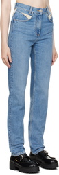 Givenchy Blue Slim Fit Yoke Jeans