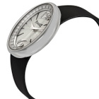 Piaget Limelight Magic Hour Silver Dial 18kt White Gold Diamond Black Satin Ladies Watch G0A32099