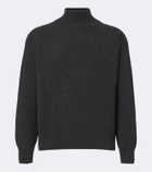 Le Kasha Ribbed-knit cashmere sweater