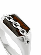 Stephen Webster Sterling Silver Inline Pinky Ring