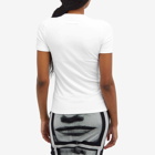 Jean Paul Gaultier Women's Logo T-Shirt in White/Black