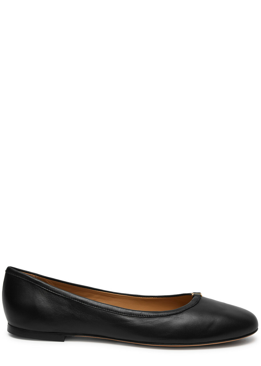 フラットシューズ Chloe Marcie Ballerinas In Black Leather Marcie leather ballet flats in black - Chloe | Mytheresa