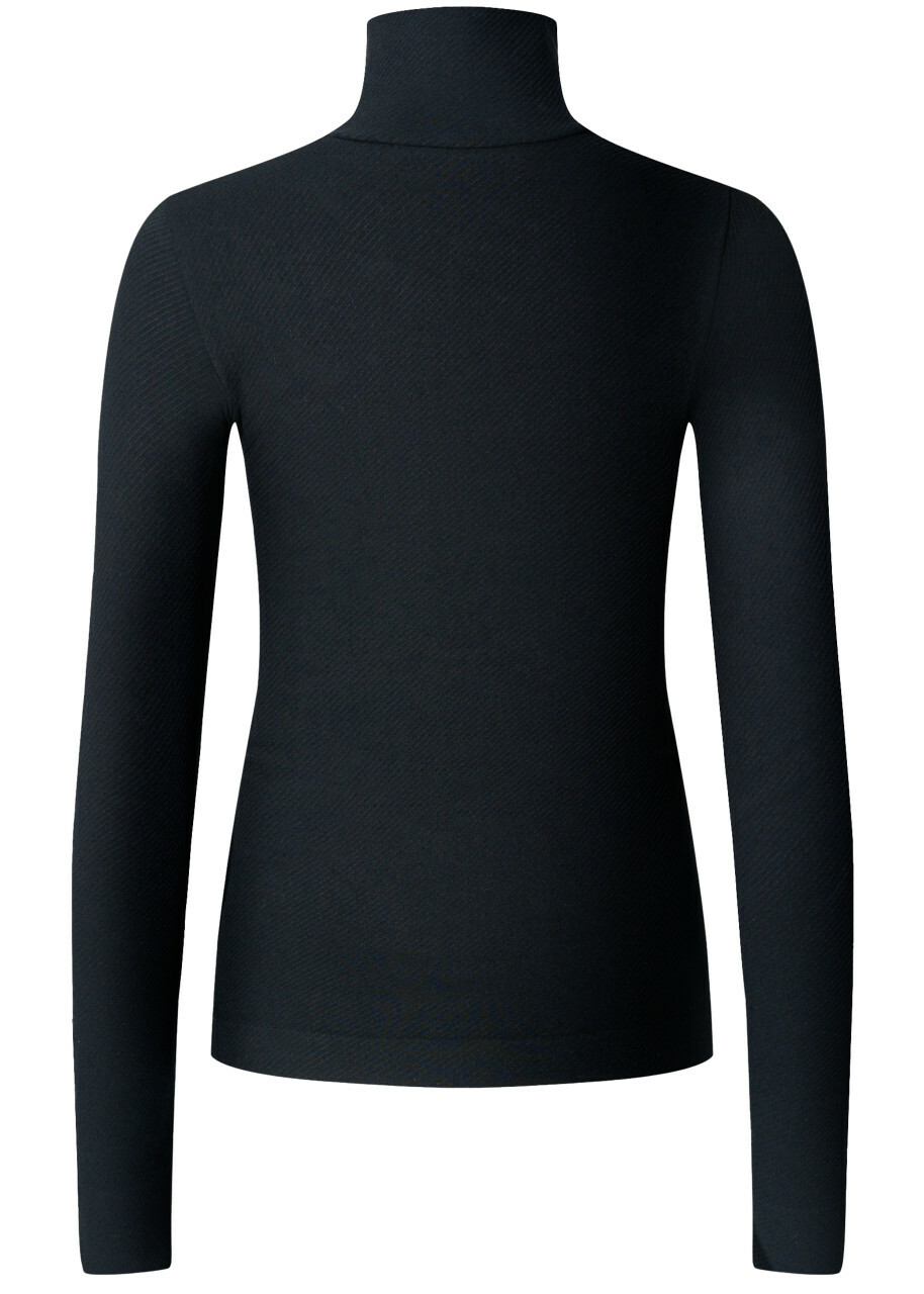 Perfect Moment Logo-embroidered High-neck Thermal top Black