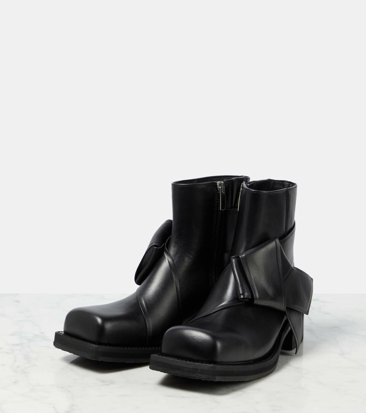 Acne Studios Musubi leather ankle boots Acne Studios