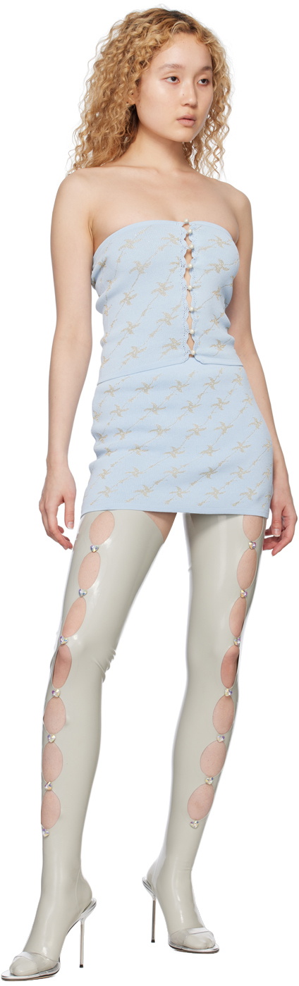 Nodress Blue Hidden Weapon Miniskirt