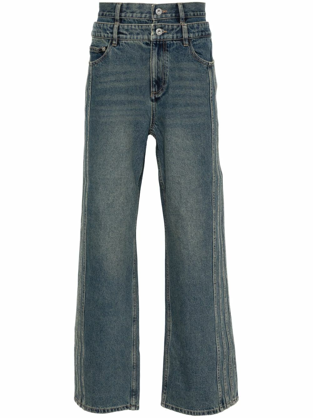 Feng Chen Wang Double Waistband Jeans Feng Chen Wang