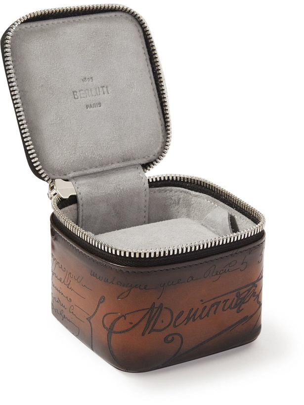 Photo: Berluti - Scritto Venezia Leather Watch Case