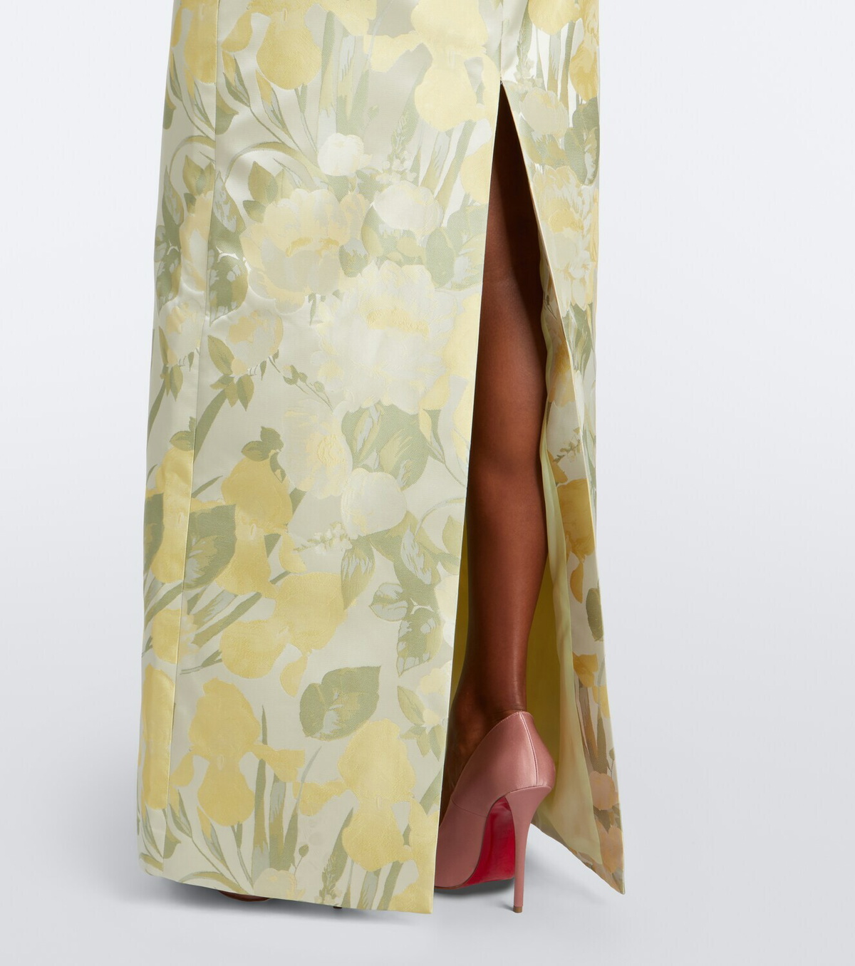 Markarian Clover floral gown