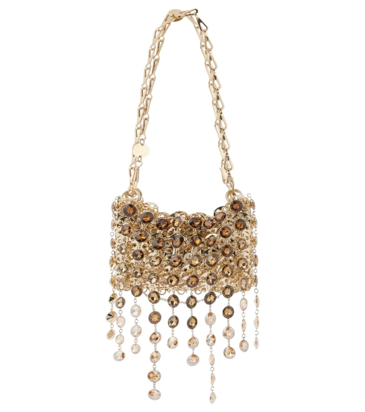 Rabanne 1969 Nano embellished shoulder bags Paco Rabanne