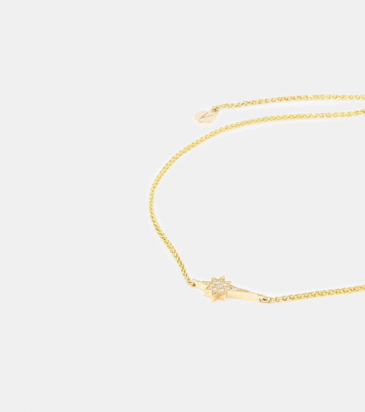 Robinson Pelham North Star 14kt gold bracelet with diamonds