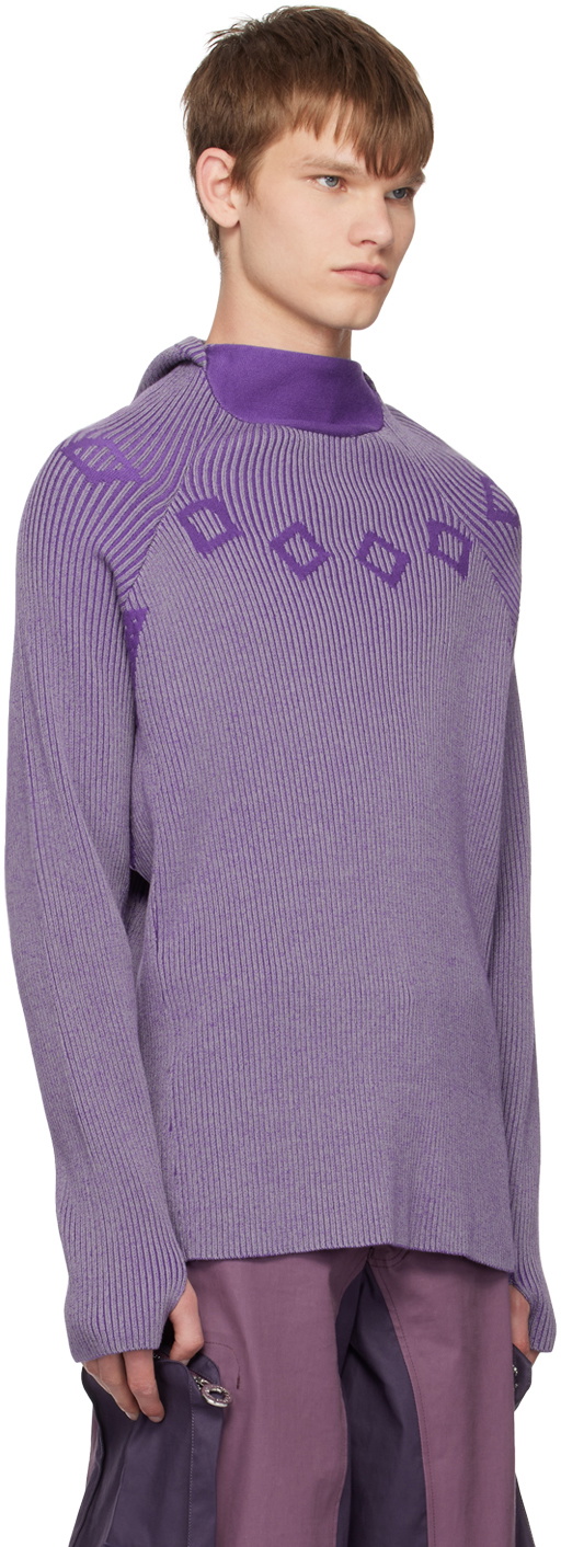 Charlie Constantinou SSENSE Exclusive Purple 66°North Edition Sweater Charlie  Constantinou