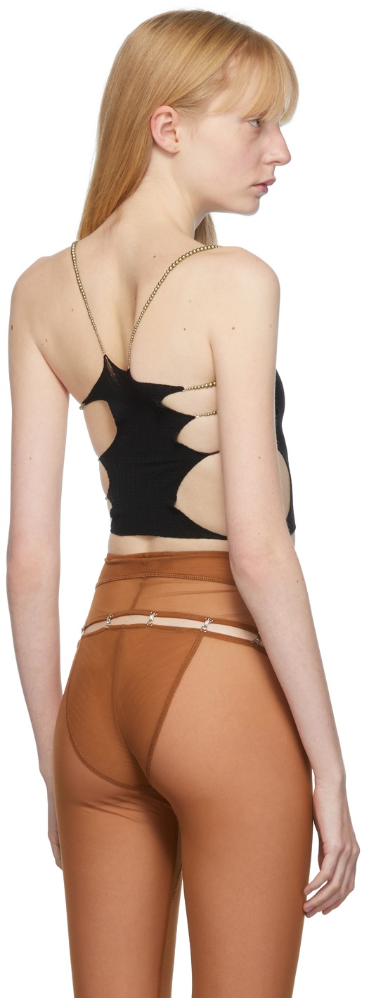 Rui Black Cut-Out Tank Top