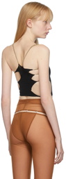 Rui Black Cut-Out Tank Top