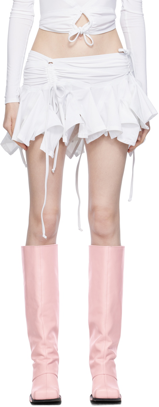 Emily Watson SSENSE Exclusive White Tankini Skirt