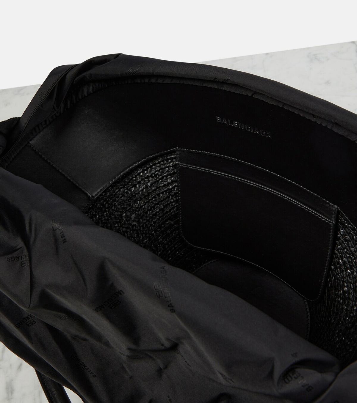 Balenciaga Beach Bag Medium raffia tote bag Balenciaga