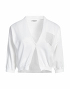 Peserico Womens Cardigan in White
