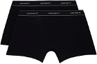 Carhartt Work In Progress Two-Pack Black Boxers