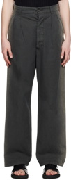 AURALEE Gray Finx Trousers