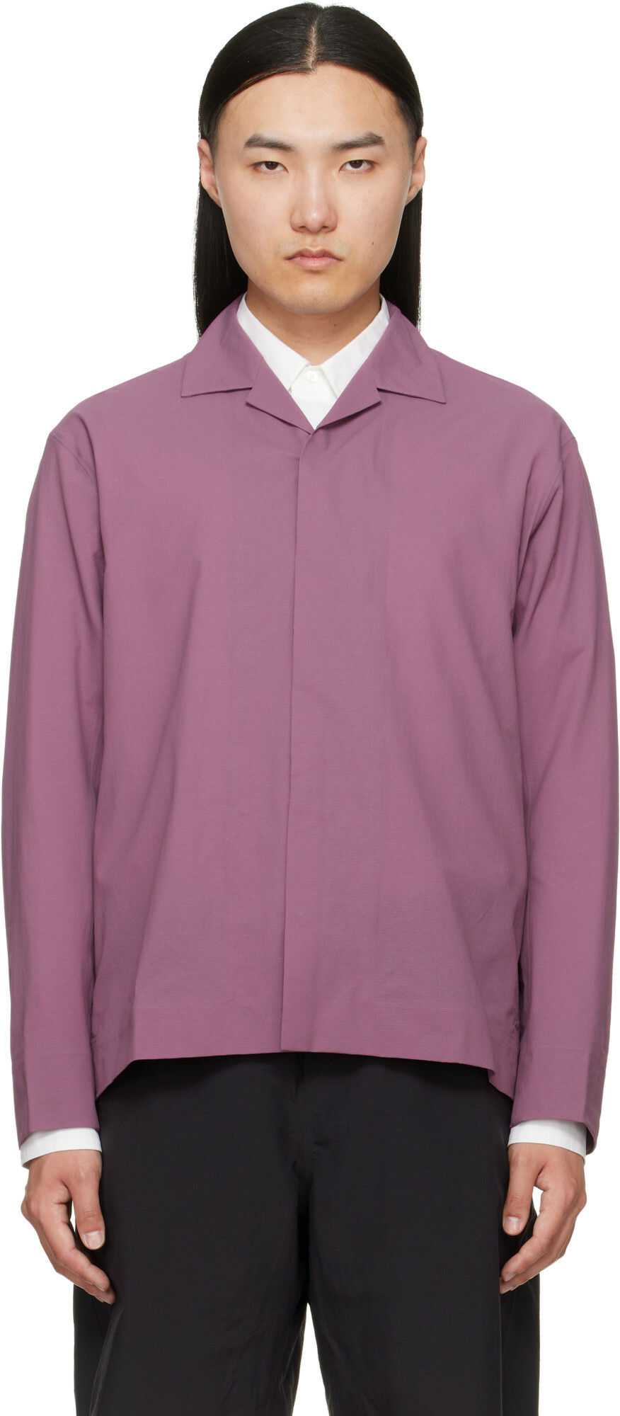 Veilance Pink Cusec LS Shirt