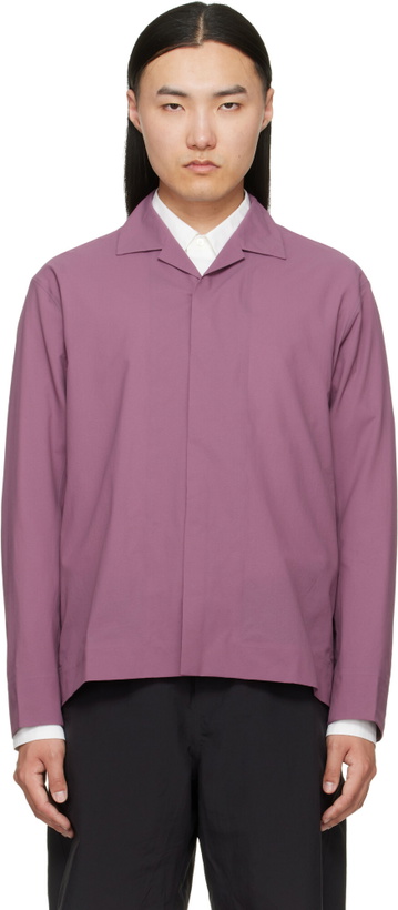 Photo: Veilance Pink Cusec LS Shirt